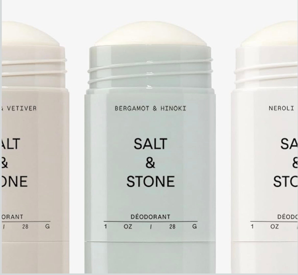 Salt & Stone Aluminum Free Deodorant 4 Pack