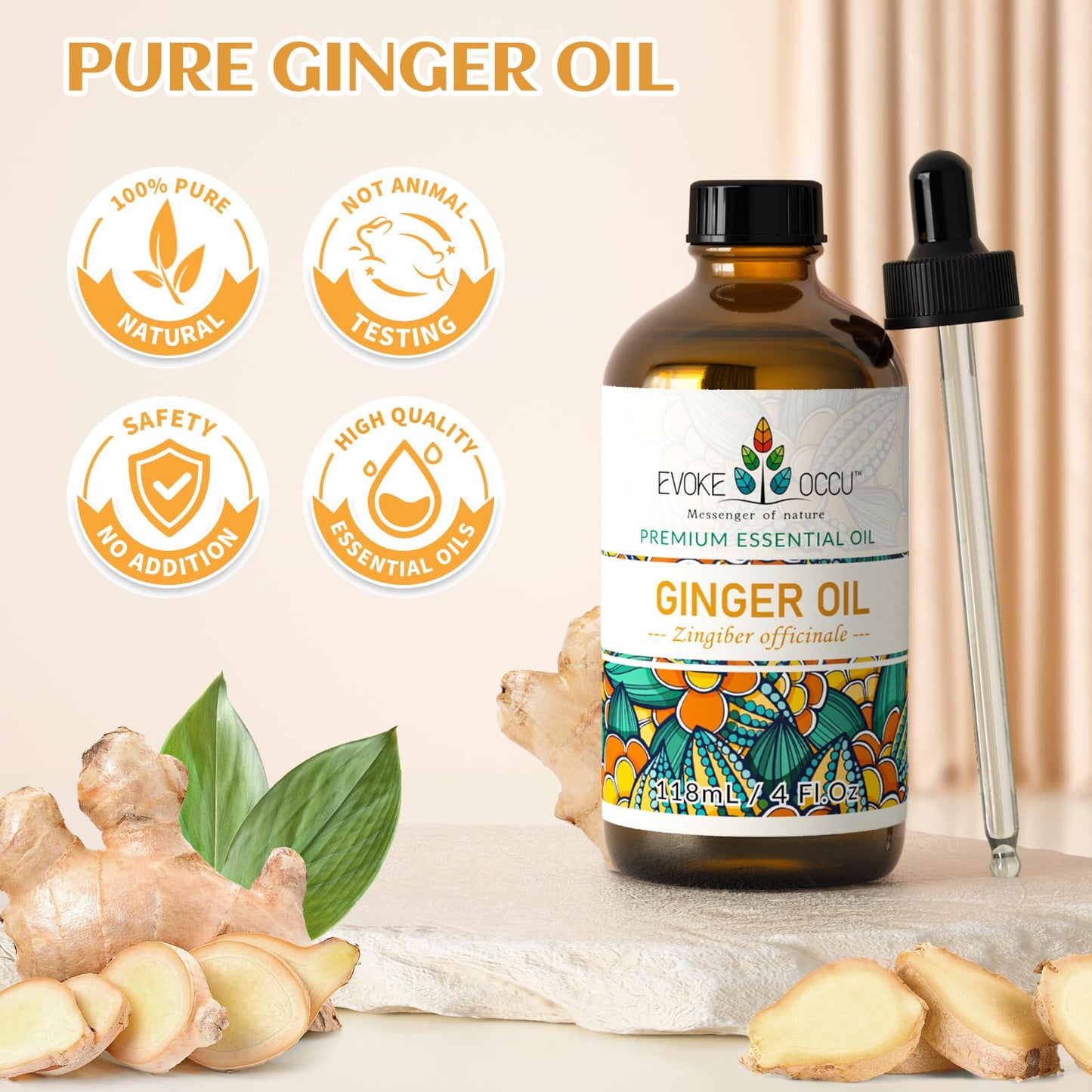Clary Sage Essential Oil for Anxiety Relief, Plus Powerful Antioxidant that Contains Sclareol Which Suppresses Various Types of Cancer Cells, including Lung, Colon & Breast Cancers,