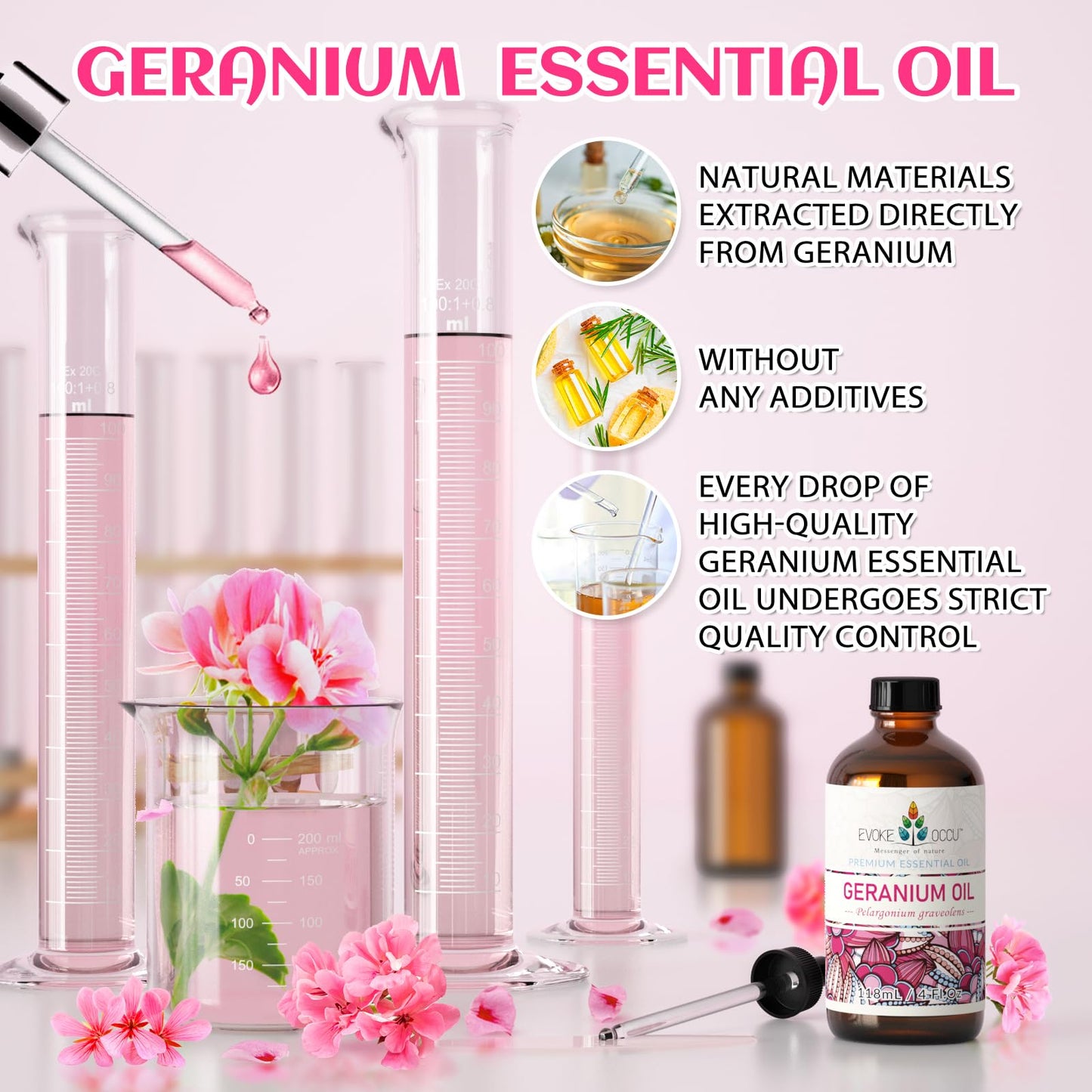 Clary Sage Essential Oil for Anxiety Relief, Plus Powerful Antioxidant that Contains Sclareol Which Suppresses Various Types of Cancer Cells, including Lung, Colon & Breast Cancers,