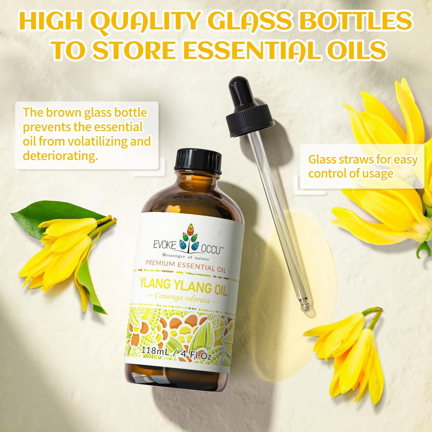 Clary Sage Essential Oil for Anxiety Relief, Plus Powerful Antioxidant that Contains Sclareol Which Suppresses Various Types of Cancer Cells, including Lung, Colon & Breast Cancers,