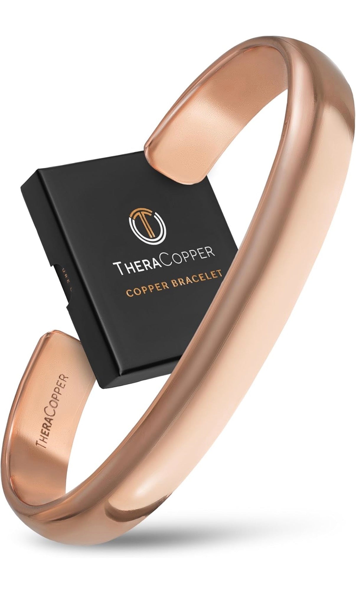100 Percent Solid Copper Bracelet - Mens & Women’s Improves Circulation, EMF Protection, Energy Conductor, Negative Energy Shield