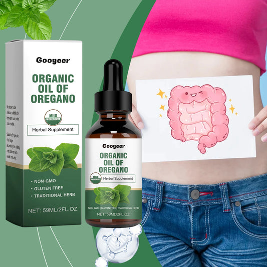 Organic Oil of Oregano Immune Enhance Digestion Improve Intestinal Health Liquid Drops