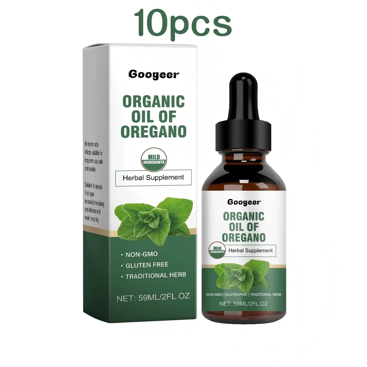 Organic Oil of Oregano Immune Enhance Digestion Improve Intestinal Health Liquid Drops