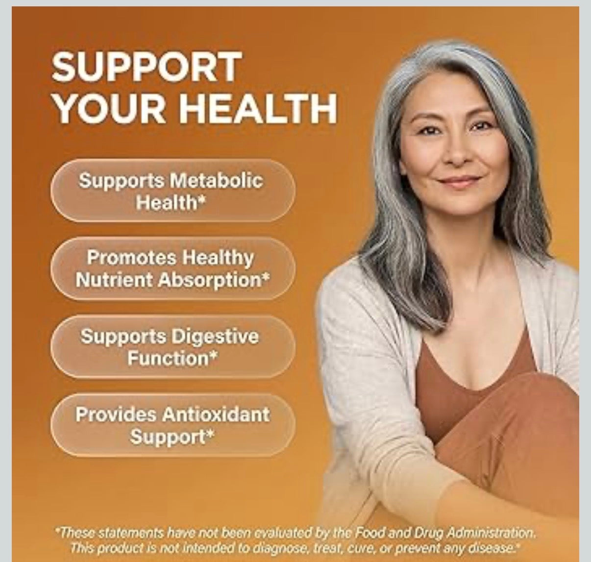 Glucose Support - Berberine, Ceylon Cinnamon, Chromium, Bitter Melon & Tumeric