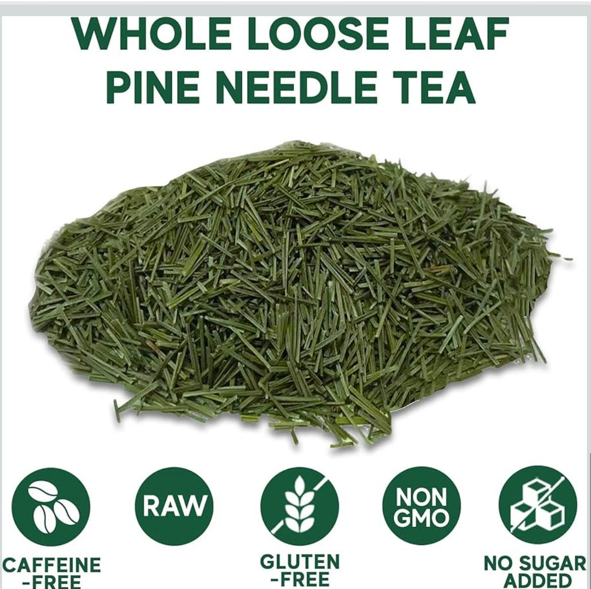Pine Needle Loose Tea - Antioxidant, Detox