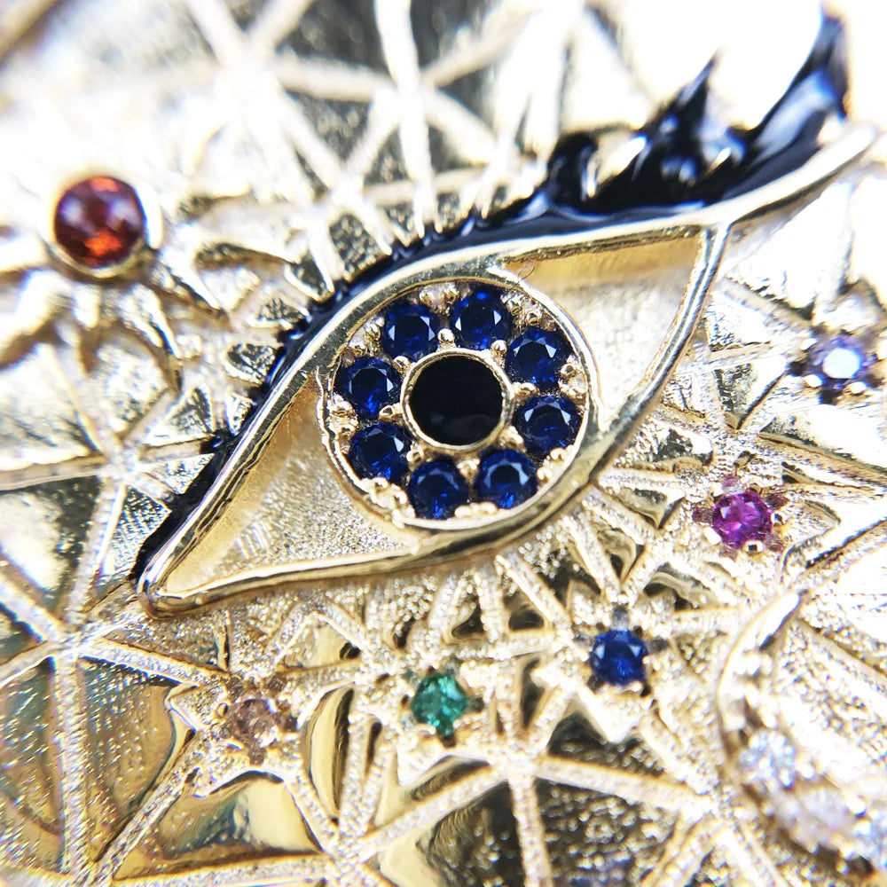 Amulet Magical Wheel Of Fortune Necklace For Women and Men