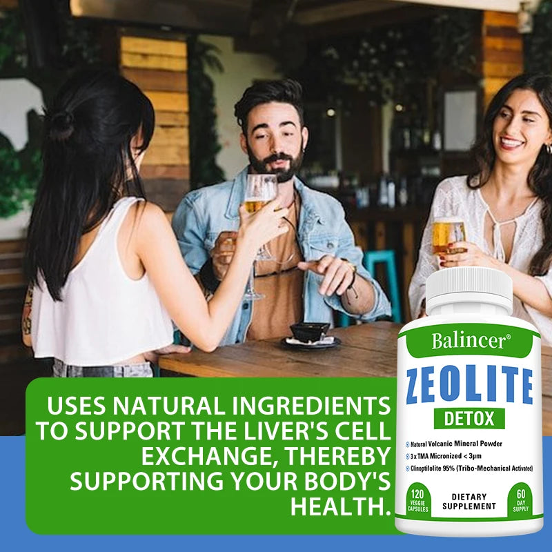 Zeolite Is A Pure Natural Binder Mineral That Supports Kidneys, Digestive System Health, Enhances Immunity, and Removes Toxins and heavy metals