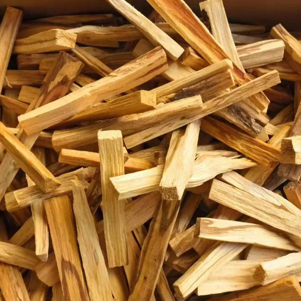 Palo Santo Sticks Scented Aroma Sticks Purifying Healing Stress Relief Natural Crude Wood Strips for Meditation Relaxation