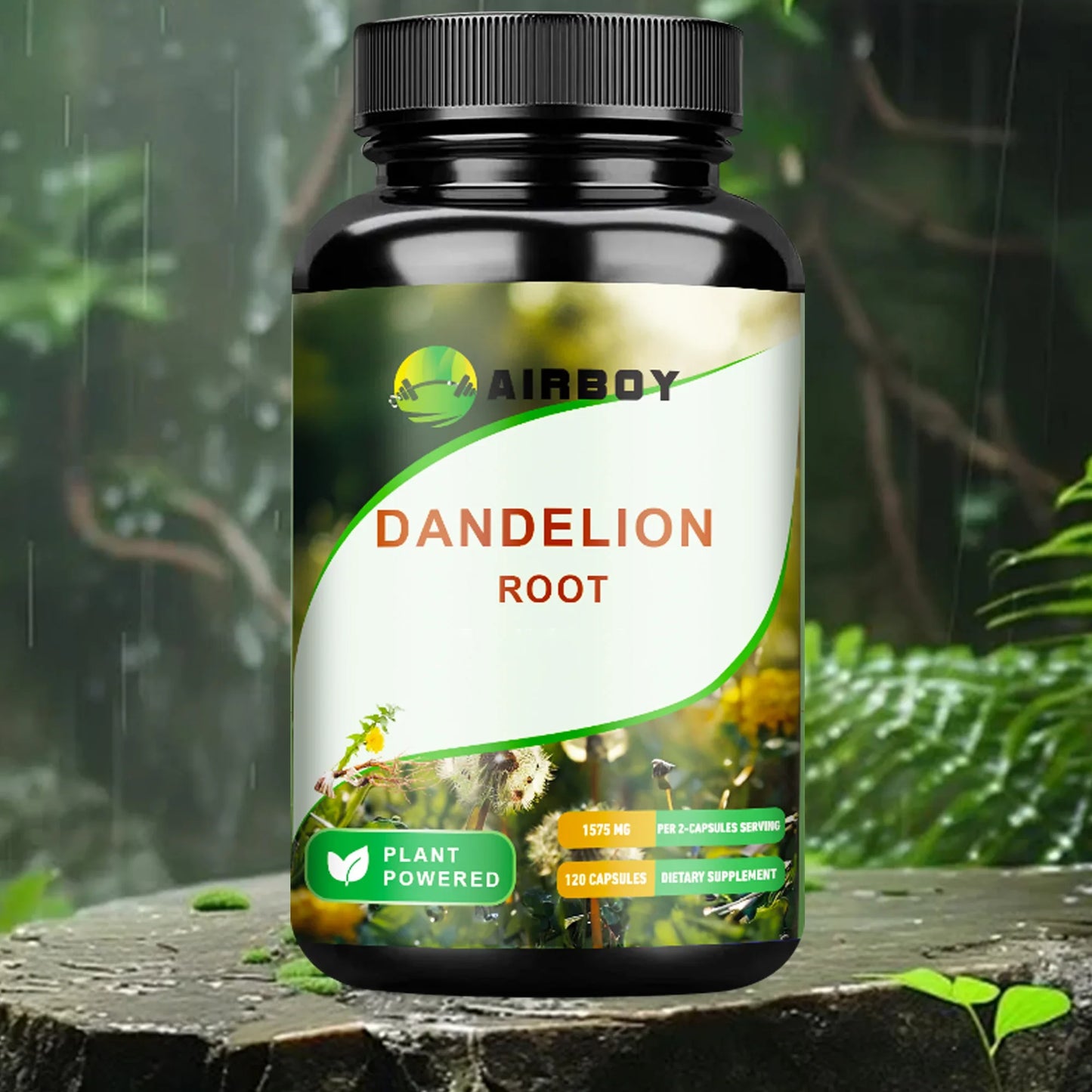 Dandelion Root Capsules - Diuretic, Promote Liver Detoxification and Cleansing, Enhance Immunity - 120 Capsules
