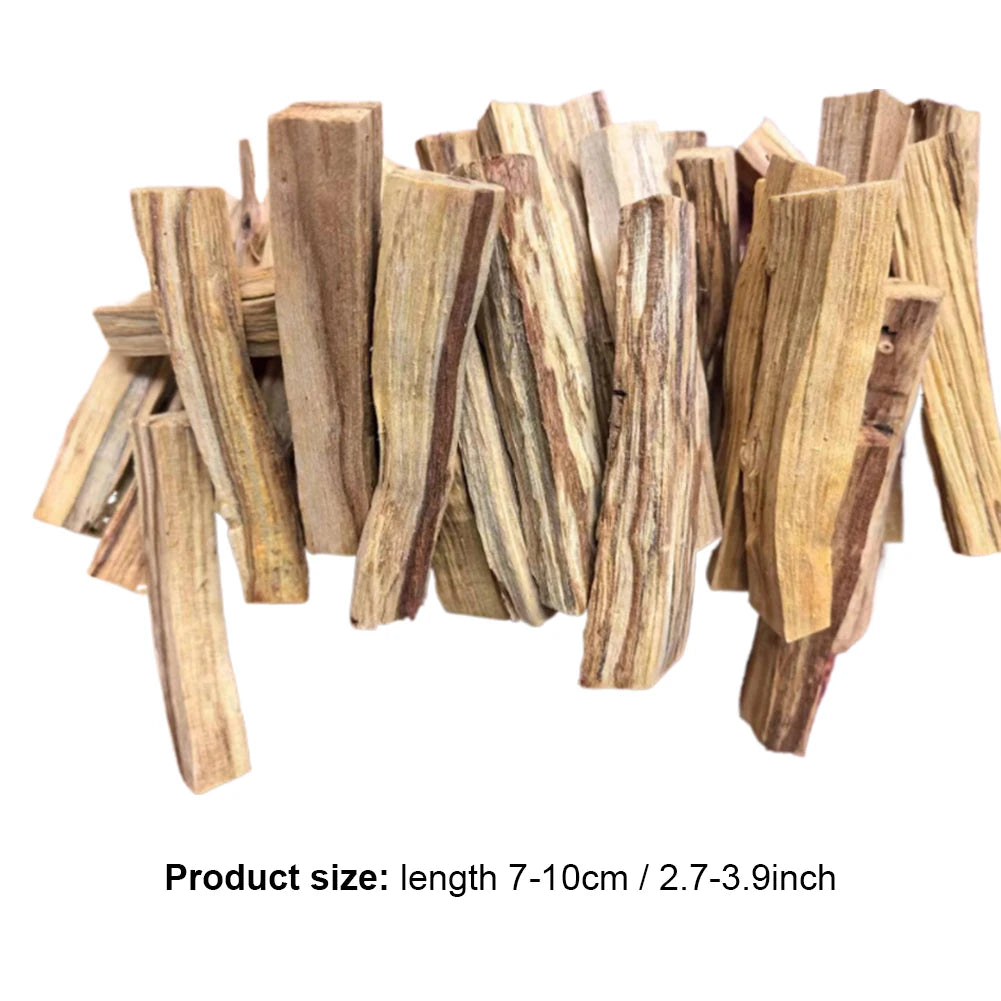 Palo Santo Sticks Scented Aroma Sticks Purifying Healing Stress Relief Natural Crude Wood Strips for Meditation Relaxation