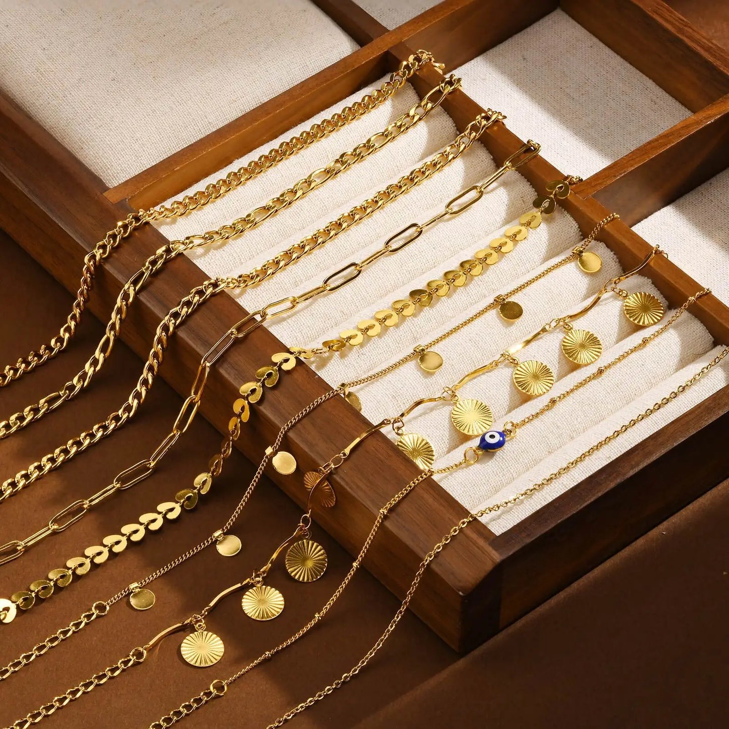 Evil Eye Anklet For Women Esoteric Accessories Gold Color Chain Anklet Jewelry