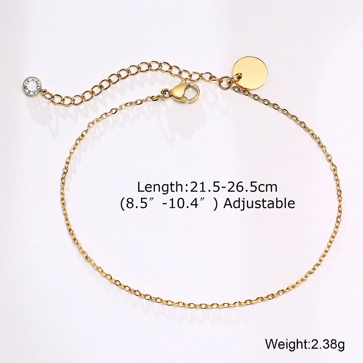 Evil Eye Anklet For Women Esoteric Accessories Gold Color Chain Anklet Jewelry