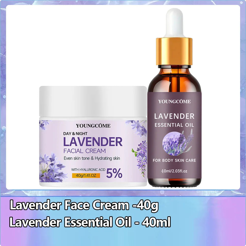 Organic Lavender Essential Oil 100% Pure Aromatherapy for Sleep & Stress Relief, Skin