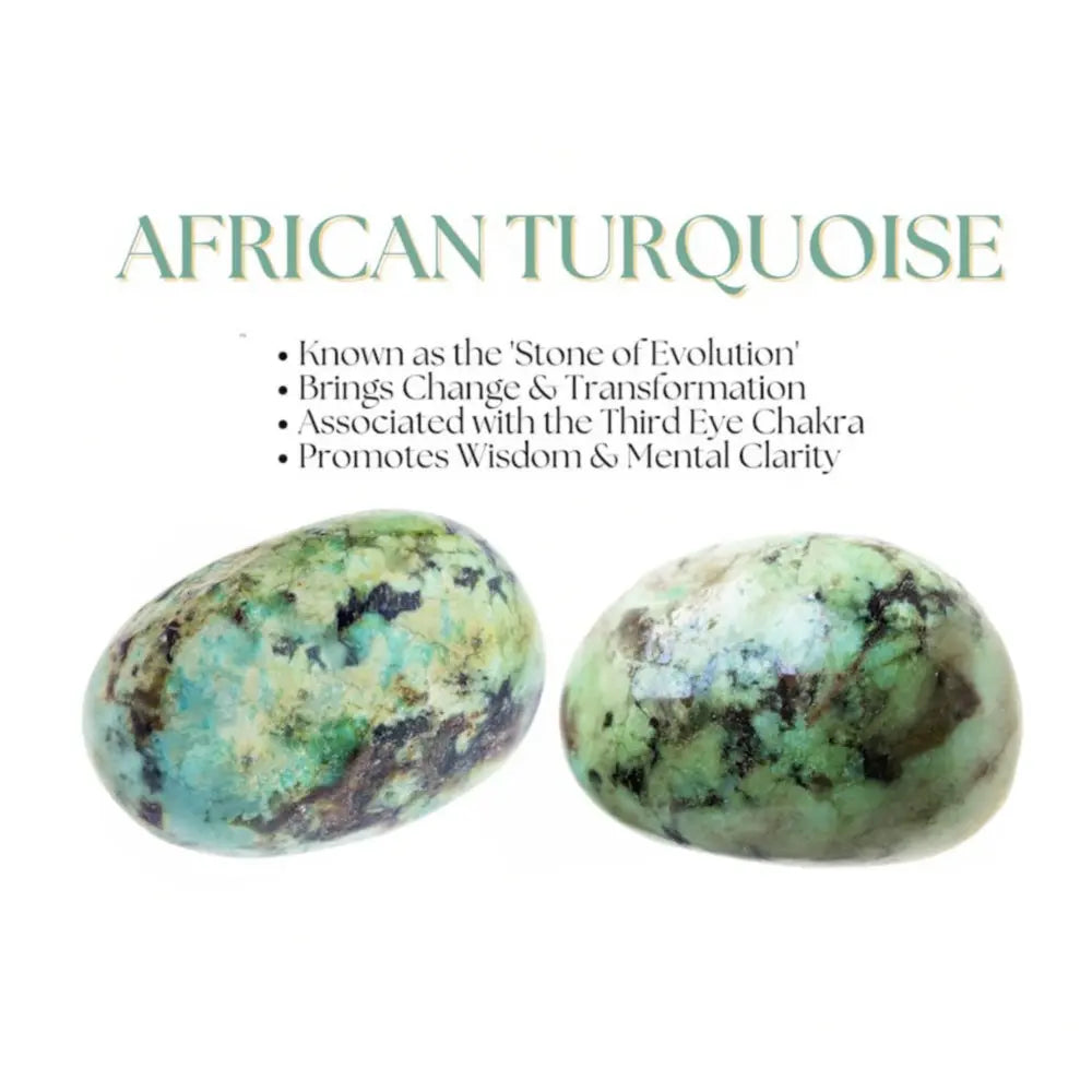 Triple Prosperity Bracelet Citrine Green Aventurine African Turquoise 8 mm Round Prosperity and Good Luck Crystals