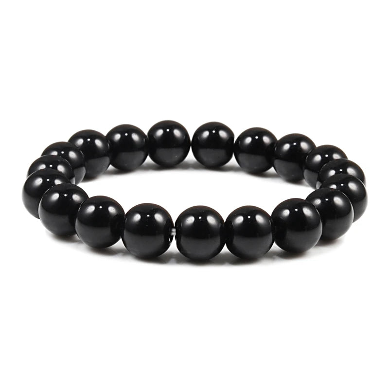 Natural Stone Beads Bracelets Volcanic Lava Tiger Eye Beads Yoga Esoteric Jewelry.