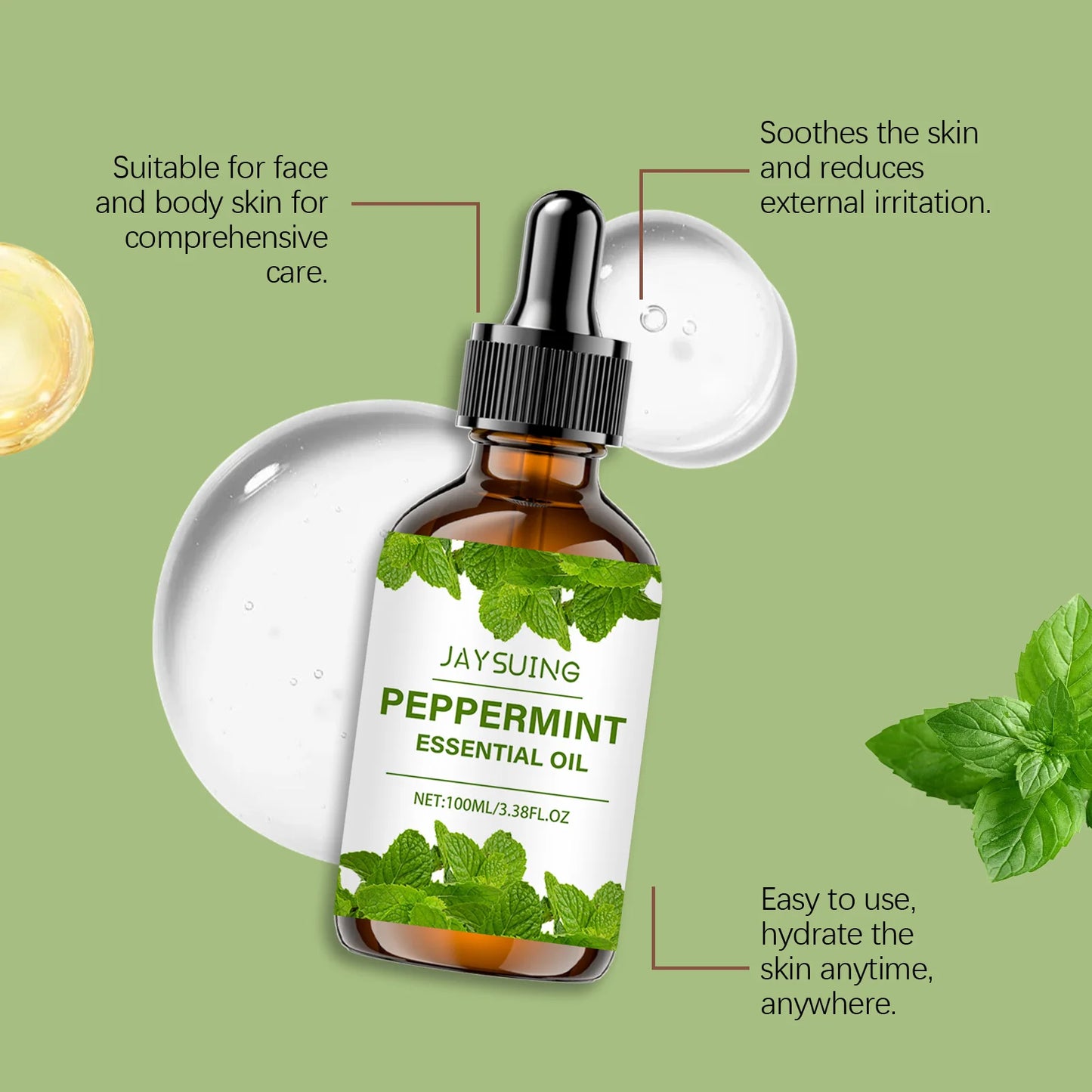 Organic Peppermint Essential Oil