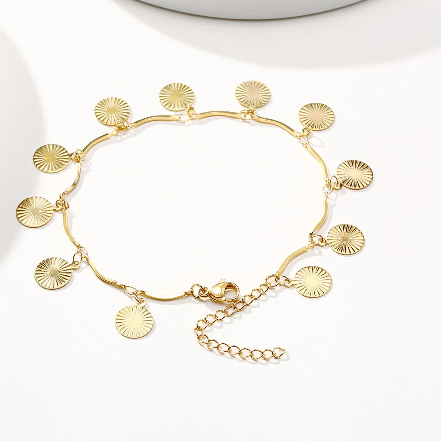 Evil Eye Anklet For Women Esoteric Accessories Gold Color Chain Anklet Jewelry