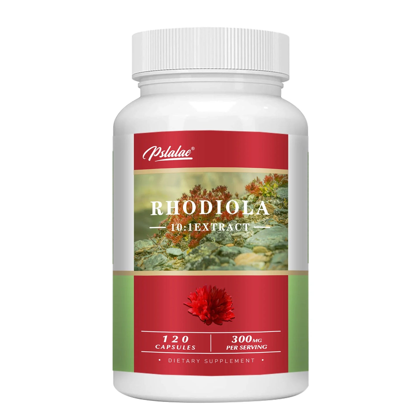 Rhodiola Capsules - Super Adaptogen Helps Relieve Stress, and Healthy Brain & Mood Regulation - 120 Capsules