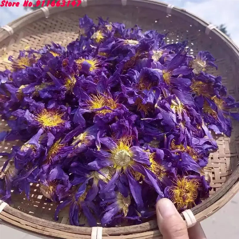 Egyptian Dried Blue Lotus Flowers - Great for astral projection. Drinkable and smokable