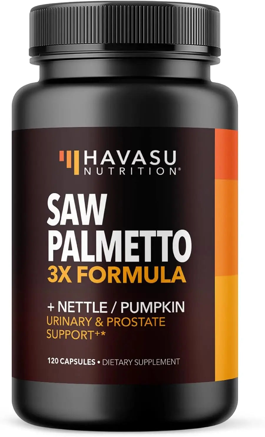 Saw Palmetto Blend, Pumpkin Seed Extract, Prostate Supplement, Prostate Support, Prostate and Urinary Health, 120 Capsules