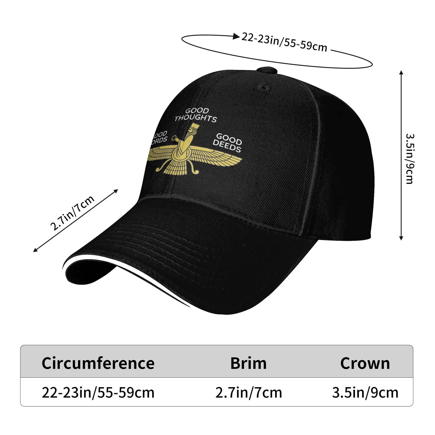 Annunaki Sumerian Baseball Cap Esoteric Unisex