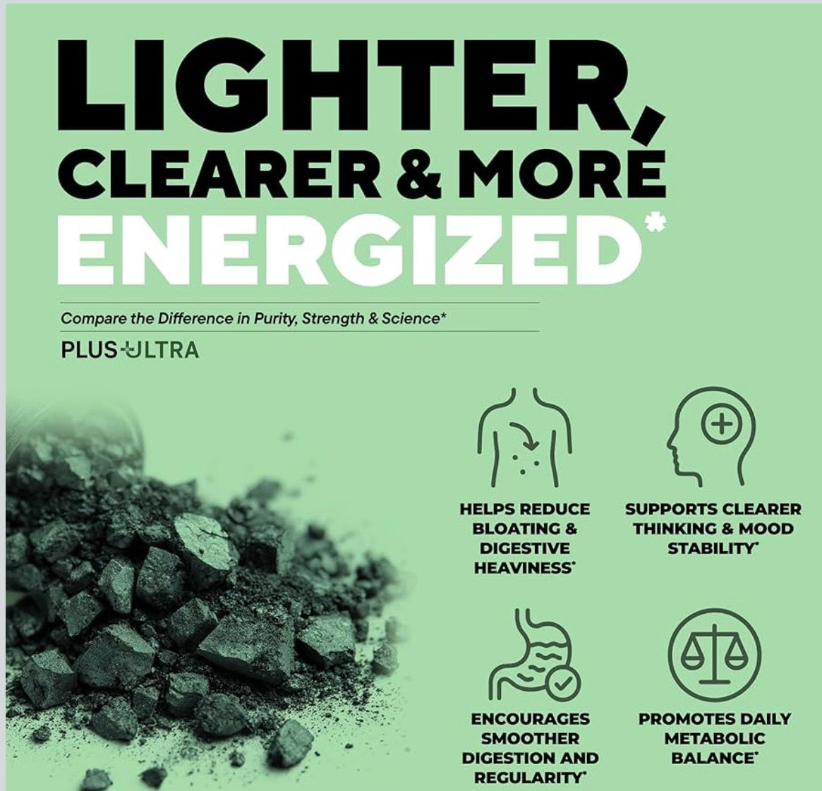 Zeolite Detox Cleanse - Binder - 8 Active Ingredients - Charcoal, NAC, Milk Thistle Supports Detox and Gut Health - Binder to Remove Toxins From the Body